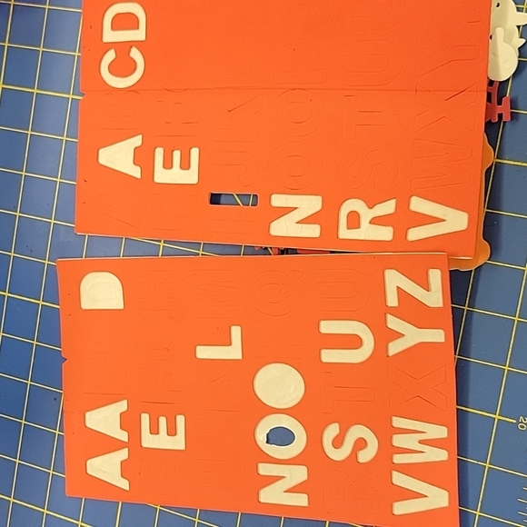 Scrapbook Foam Letters Snowmen Car Tree #s Bike Race Flag Stars Happy Holiday - Picture 6 of 6